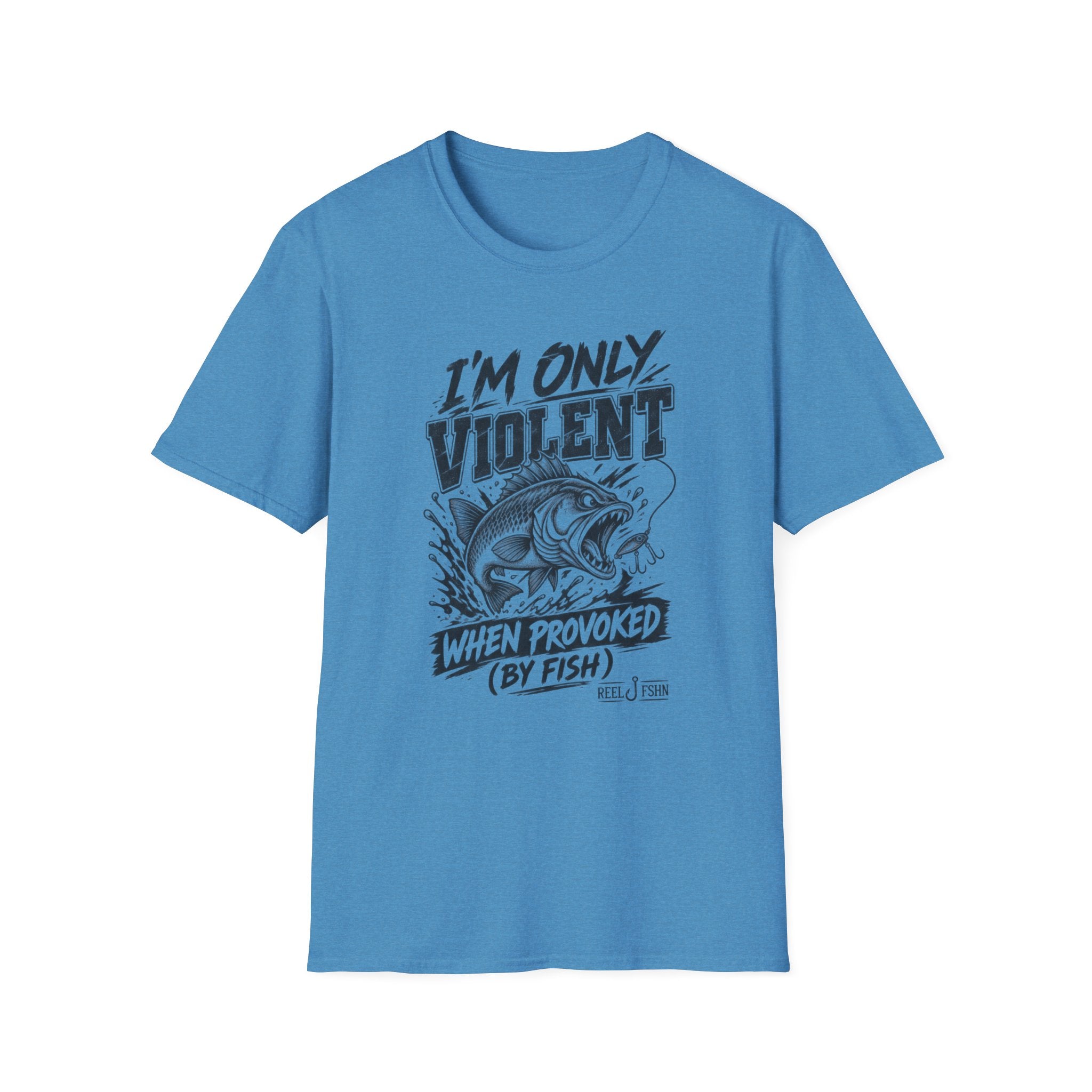 I'm Only Violent When Provoked By Fish T-Shirt