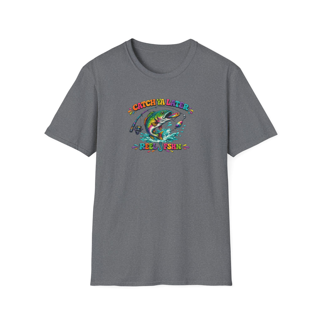 Catch Ya Later Funky Print T-Shirt