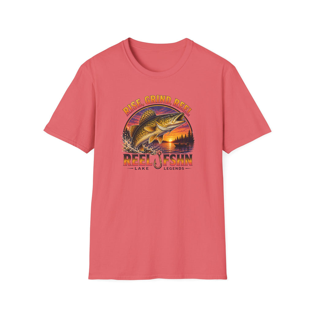 Rise, Grind, REEL T-Shirt