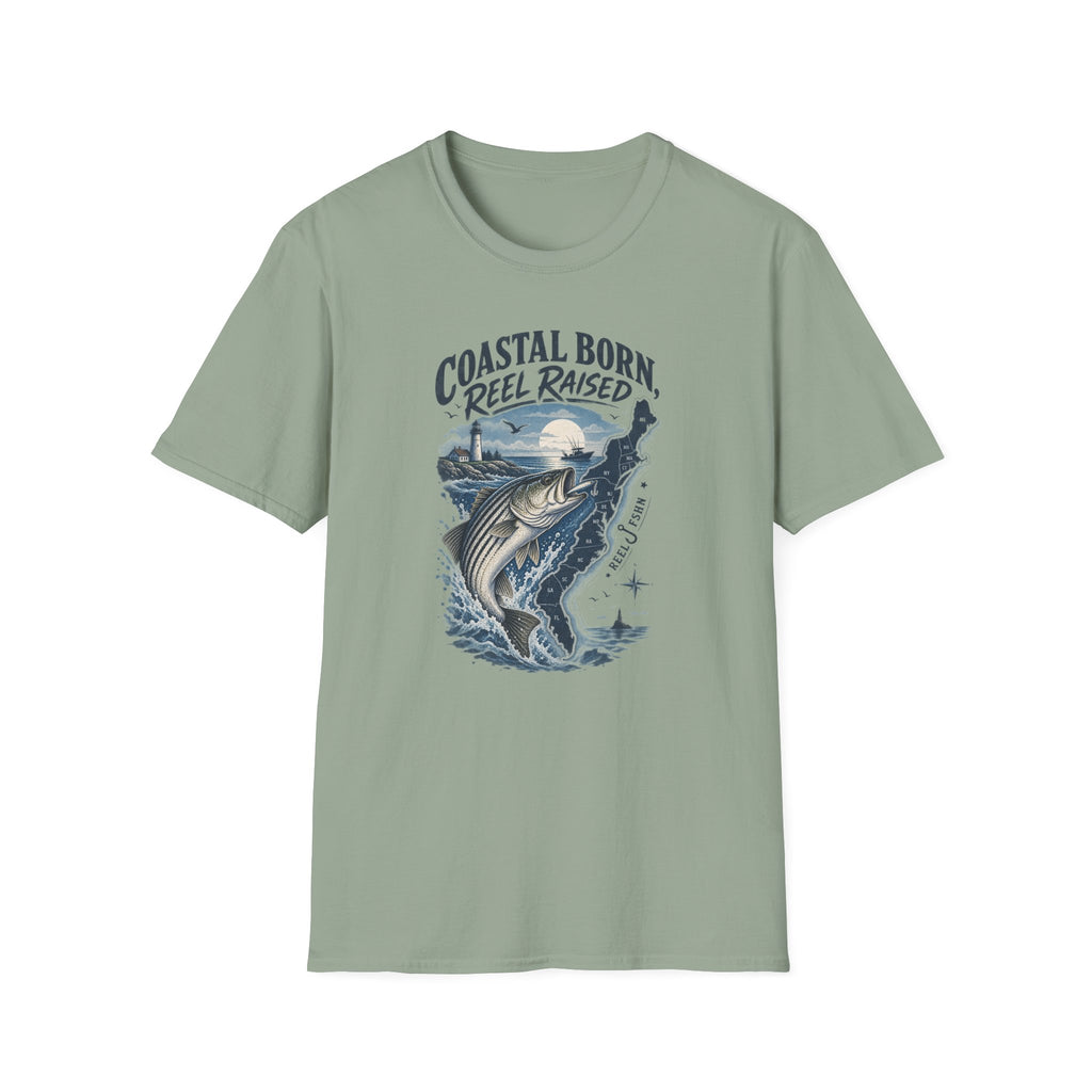 Coastal Born REEL Raised T-Shirt