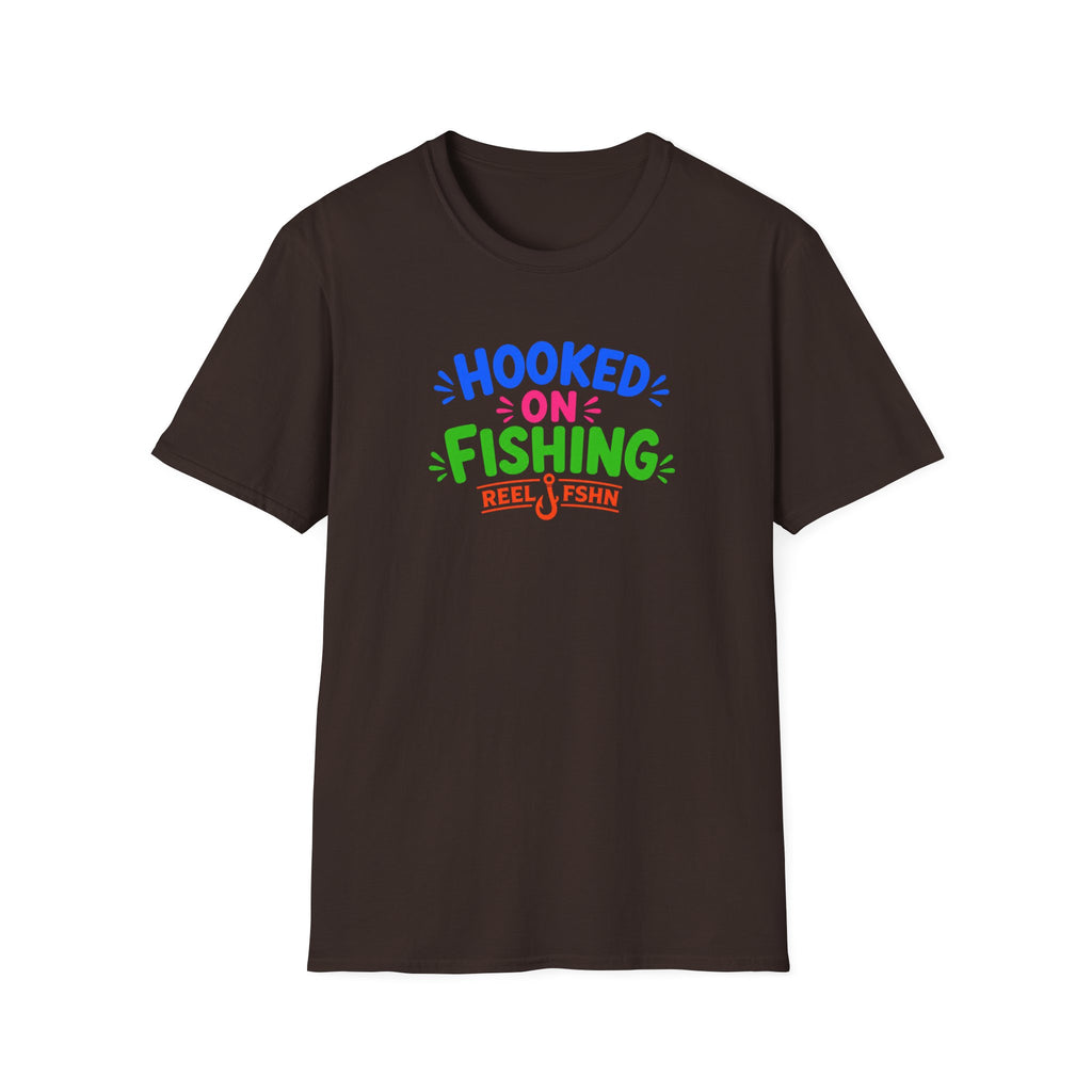 Hooked On Fishing  T-Shirt
