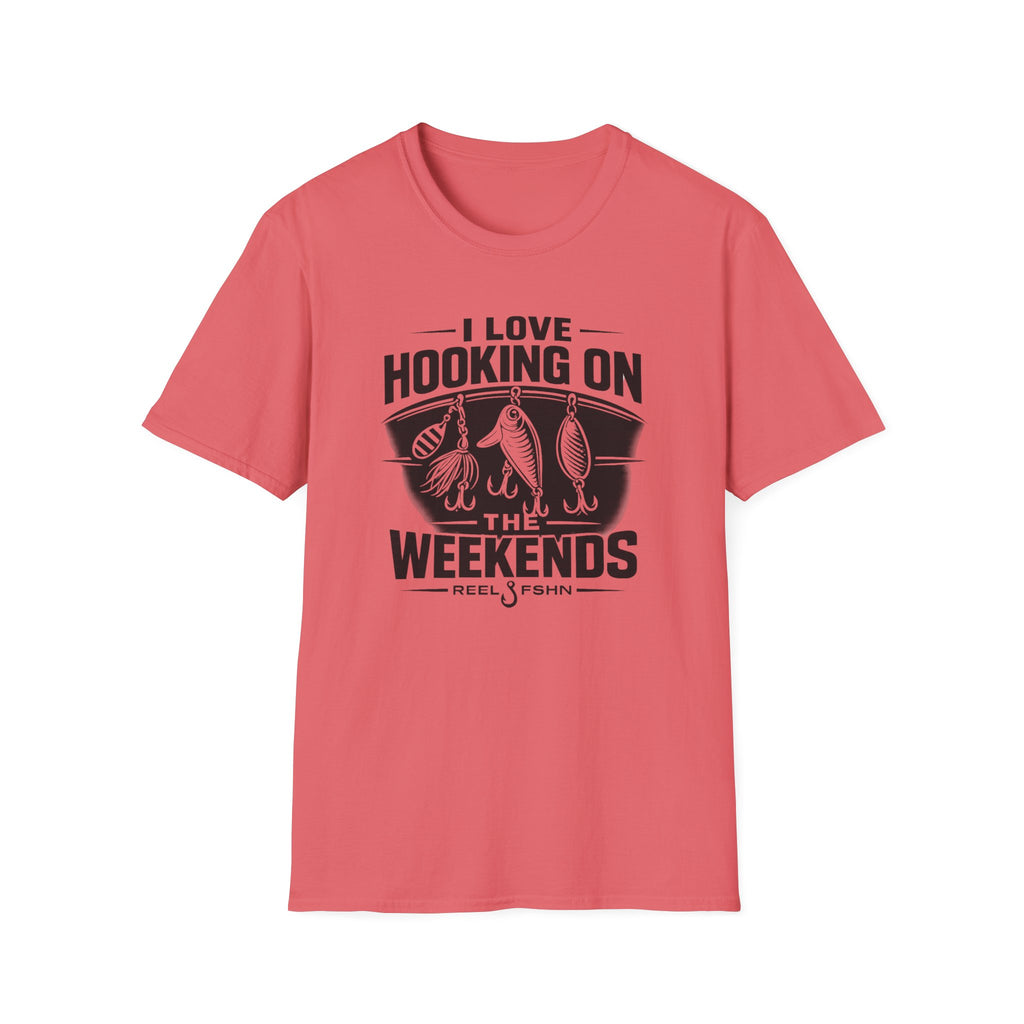 I love Hooking On The Weekends  T-Shirt