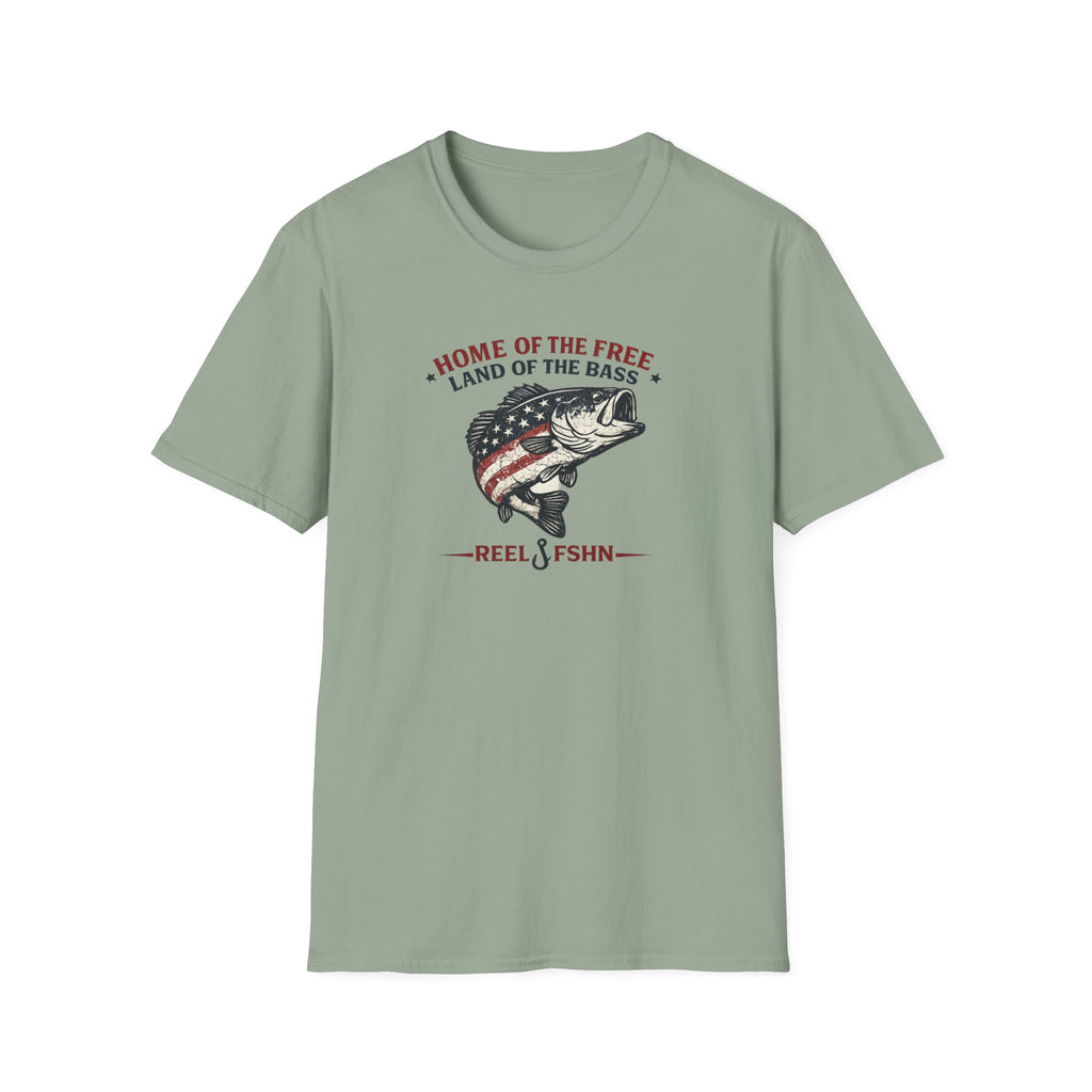 Home Of The Free Land Of The Bass T-Shirt
