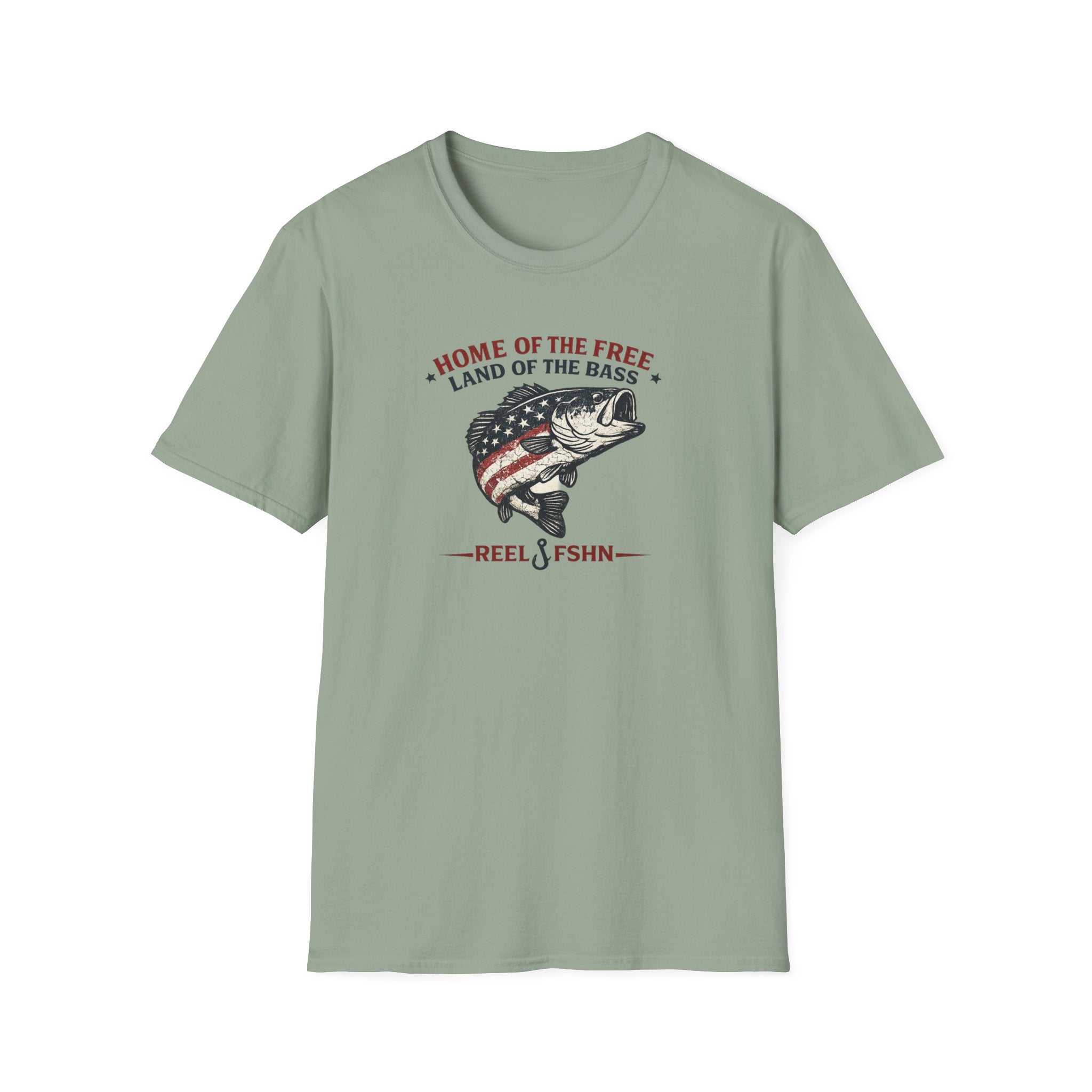 Home Of The Free Land Of The Bass T-Shirt
