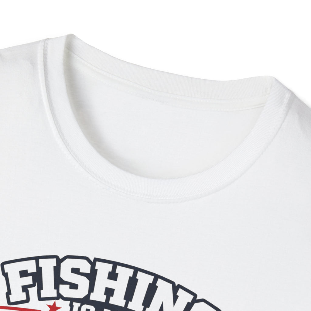 Fishing Is My Therapy Freedom Is My Why T-Shirt