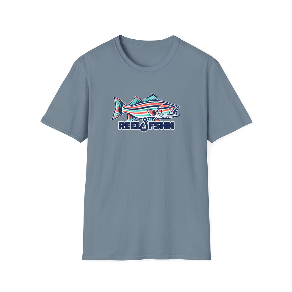 Striped Seafoam Bass T-Shirt