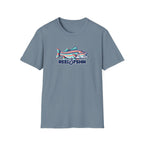 Striped Seafoam Bass T-Shirt