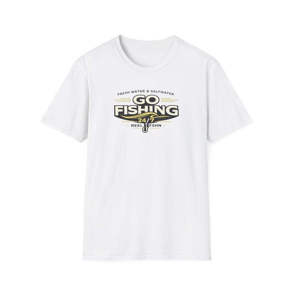Fresh Water Salt Water Go Fishing T-Shirt
