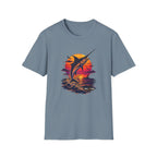 Marlin Sunset Silhouette  T-Shirt