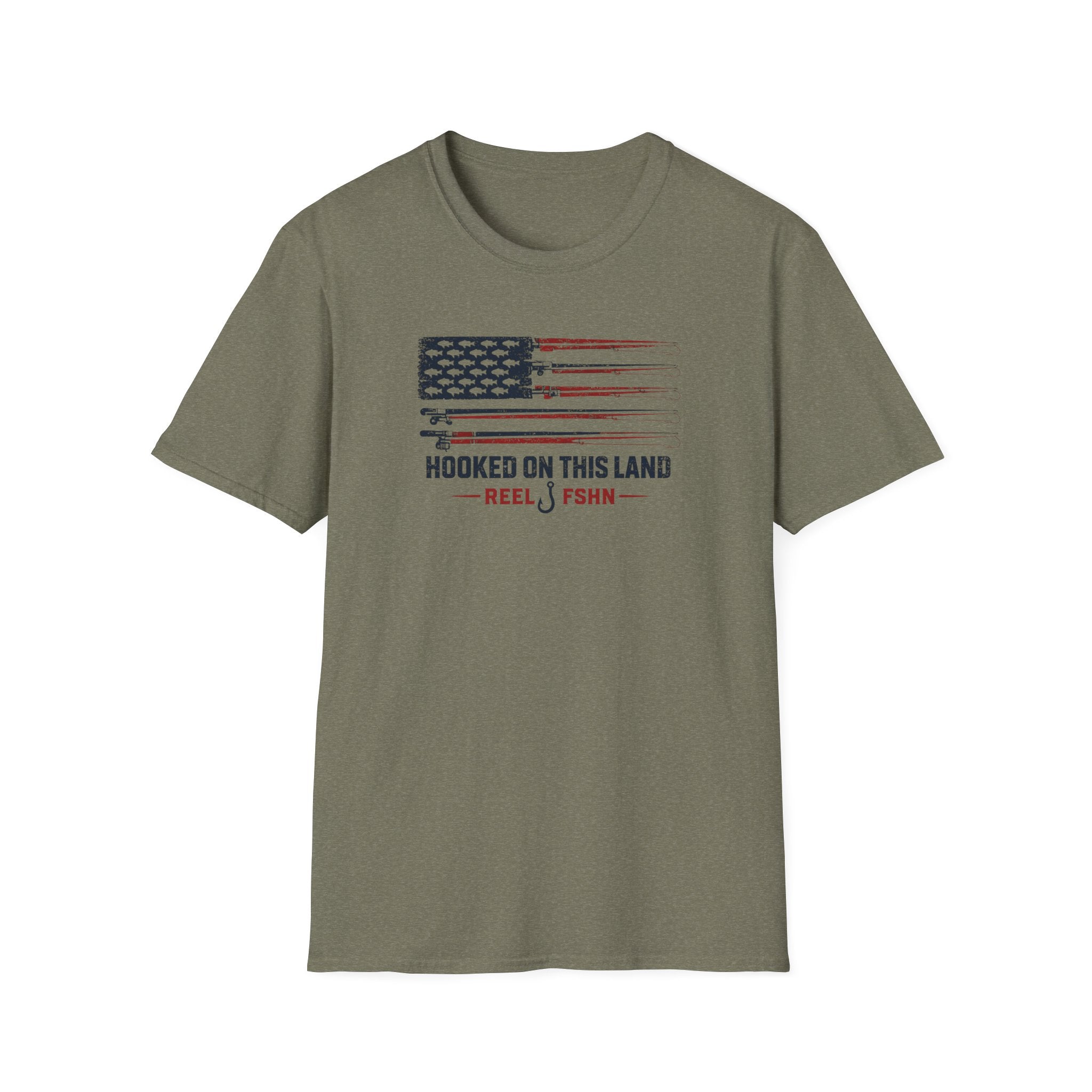 Hooked On This Land  T-Shirt
