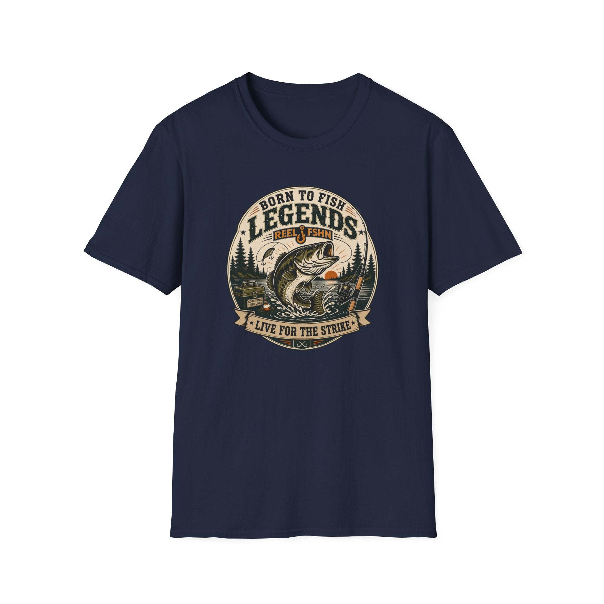 Born To Fish Legends T-Shirt