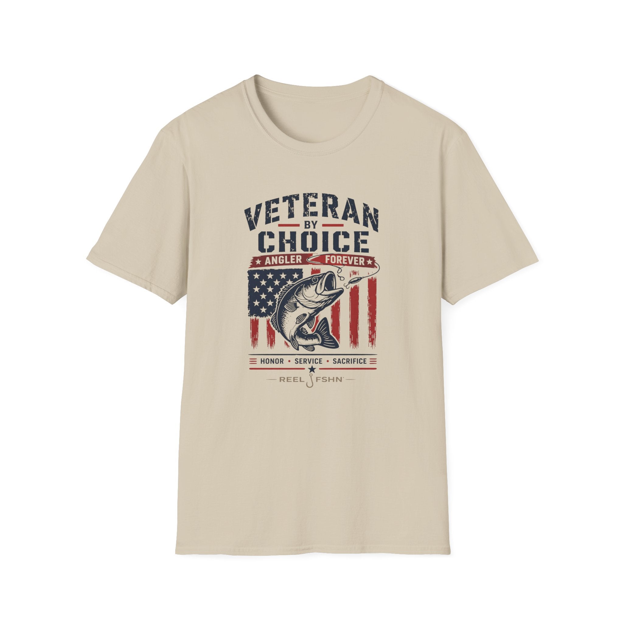 Veteran By Choice Angler Forever T-Shirt