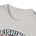 Fishing Is My Therapy Freedom Is My Why T-Shirt