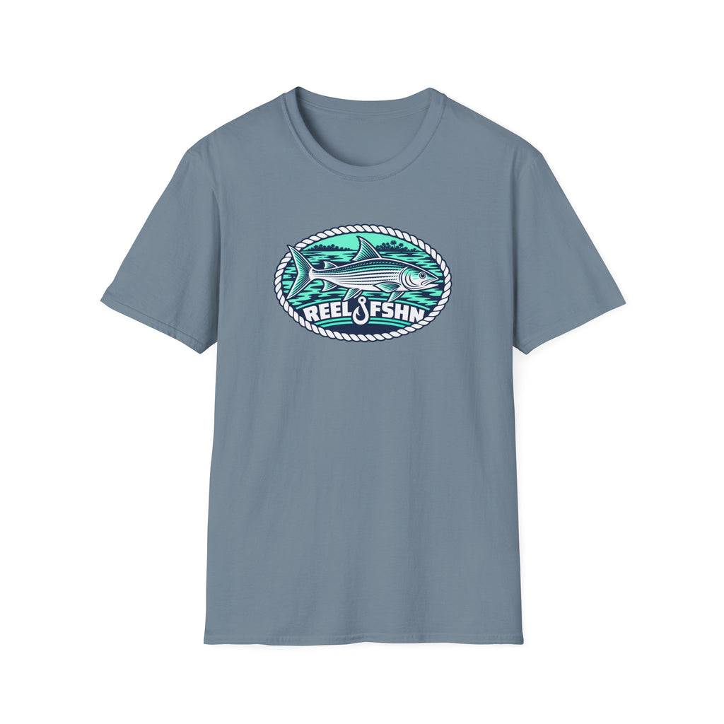 Bonefish Navy & Seafoam T-Shirt