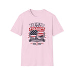 Fishing Is My Therapy Freedom Is My Why T-Shirt