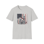 American flag with Tuna T-Shirt
