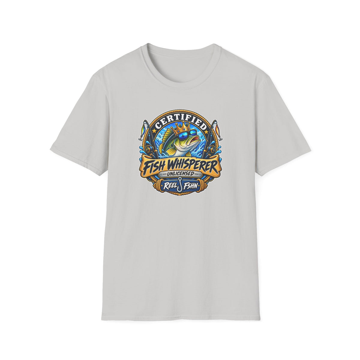 Certified Fish Whisperer (Unlicensed) T-Shirt