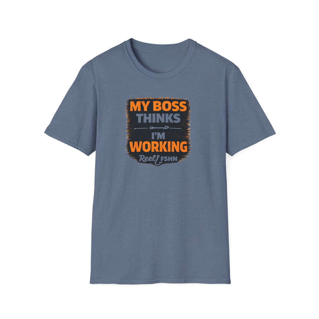 My Boss Thinks I'm Working T-Shirt