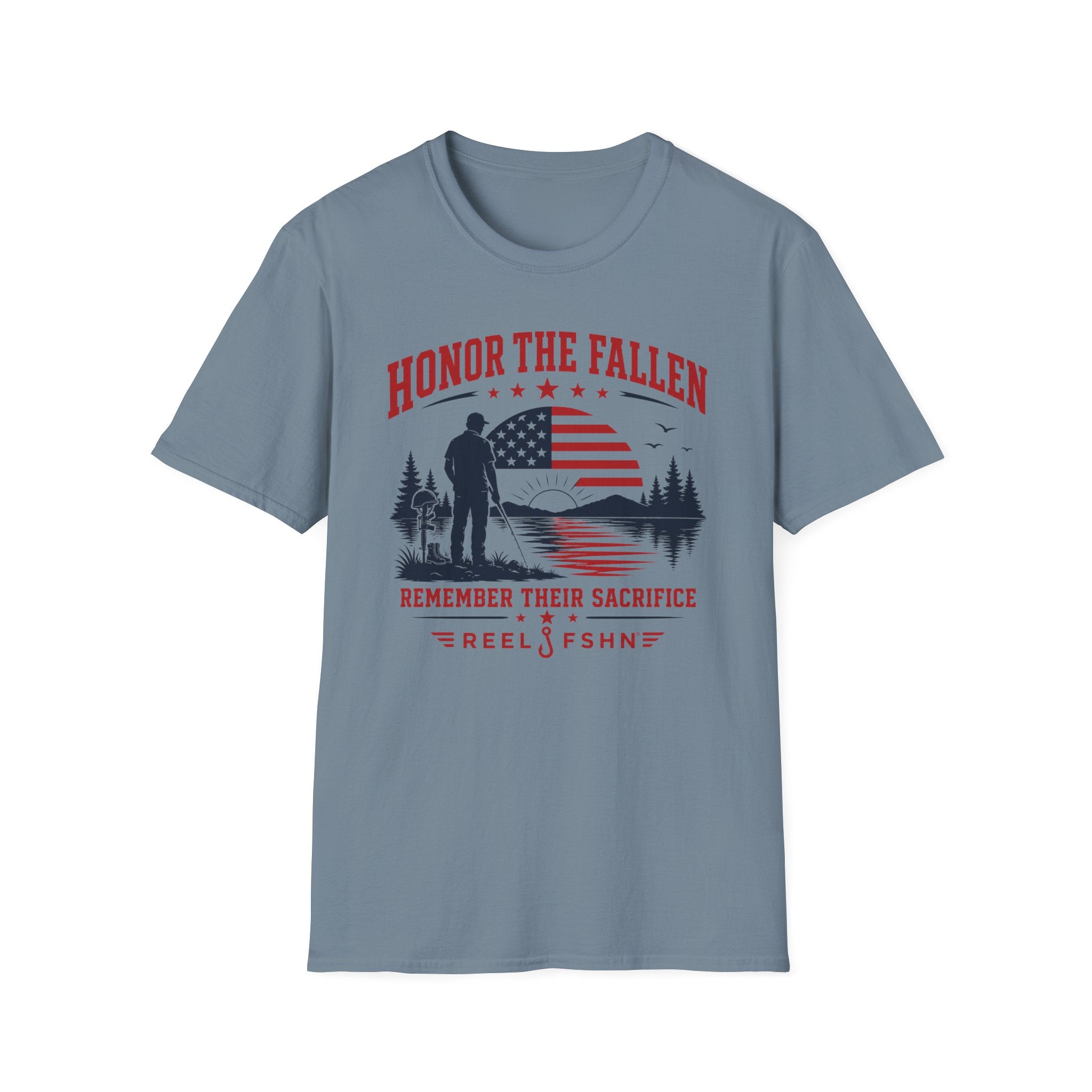 Honor The Fallen Remember Their Sacrifice T-Shirt