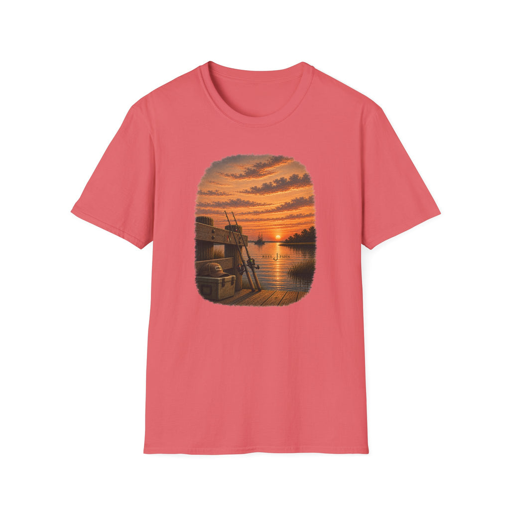 Evening Dock Scene T-Shirt