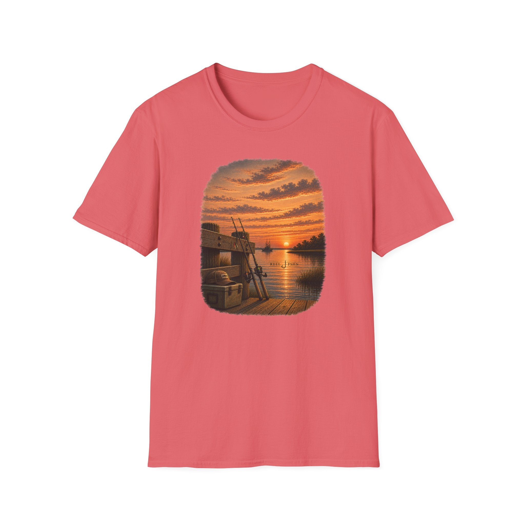 Evening Dock Scene T-Shirt