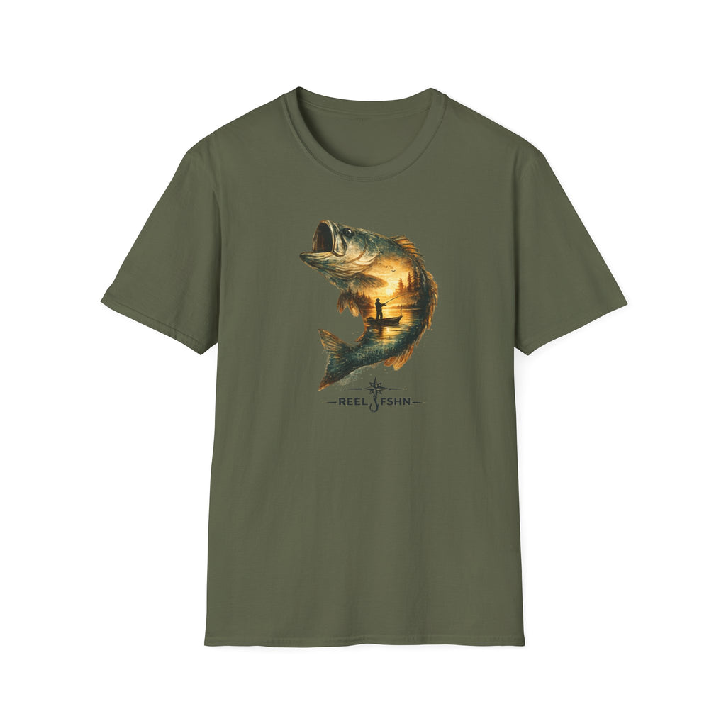 Bass Leaped At Golden Hour T-Shirt