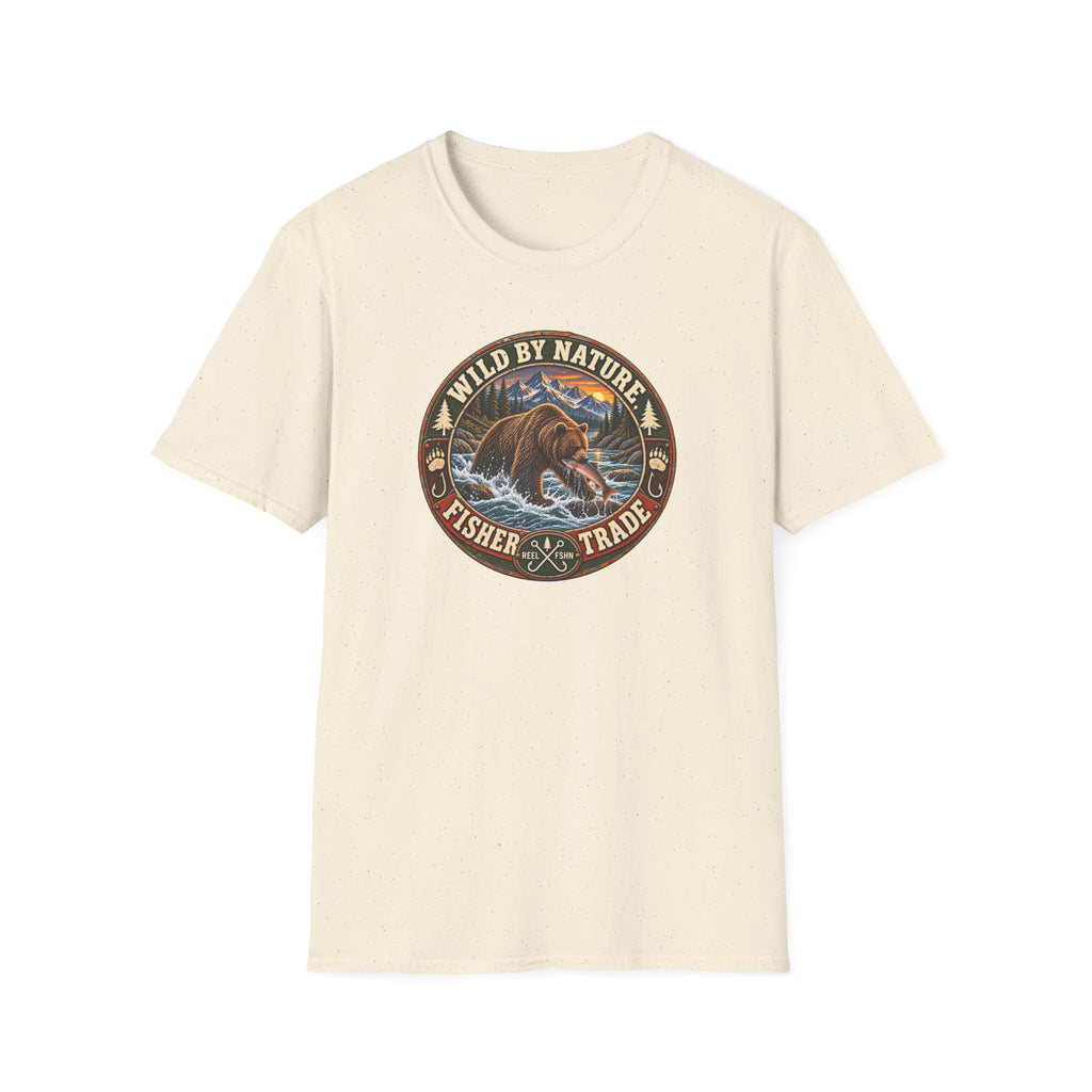 Wild By Nature. Fisher Trade. T-Shirt