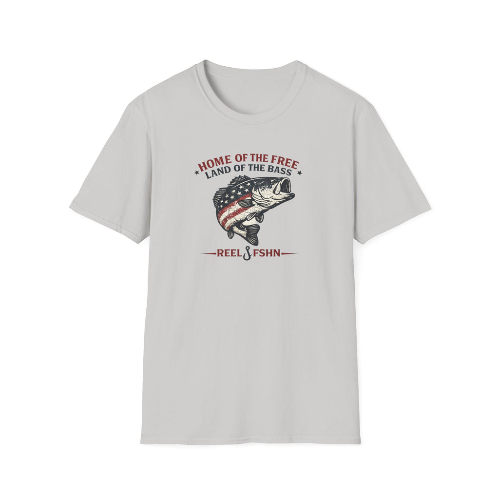 Home Of The Free Land Of The Bass T-Shirt