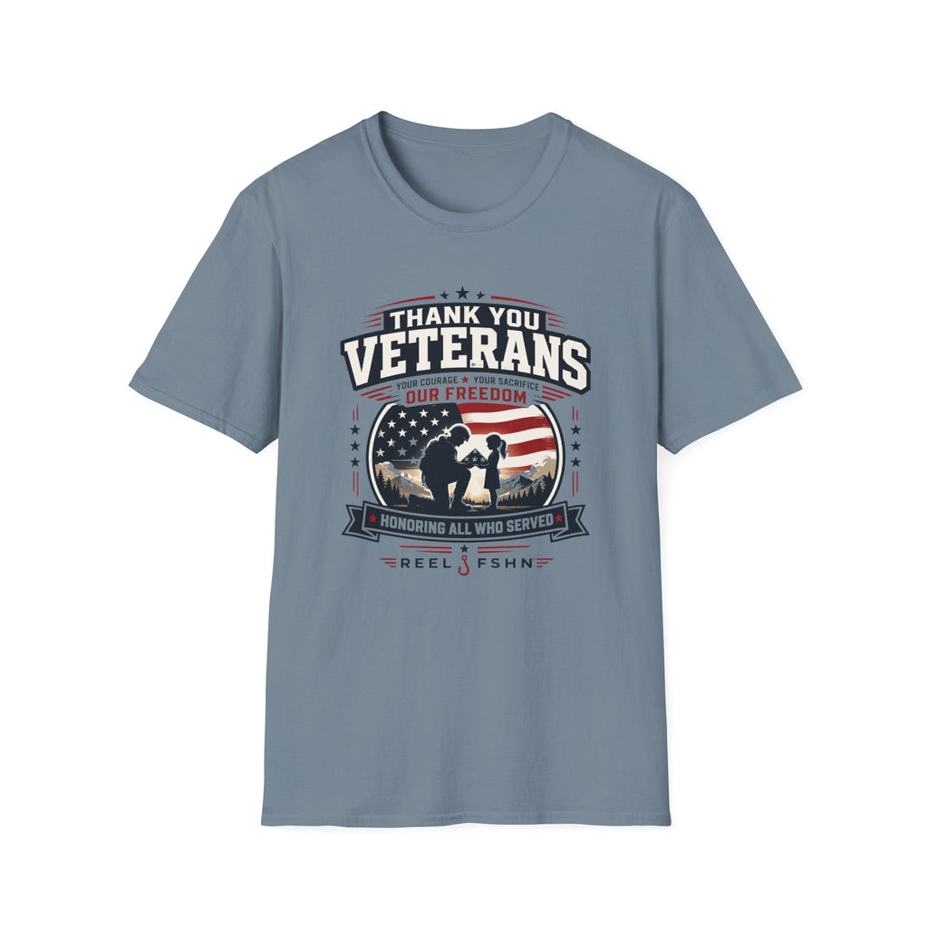 Thank You Veterans Honoring All Who Served T-Shirt