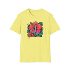 Hibiscus Hook Badge T-Shirt