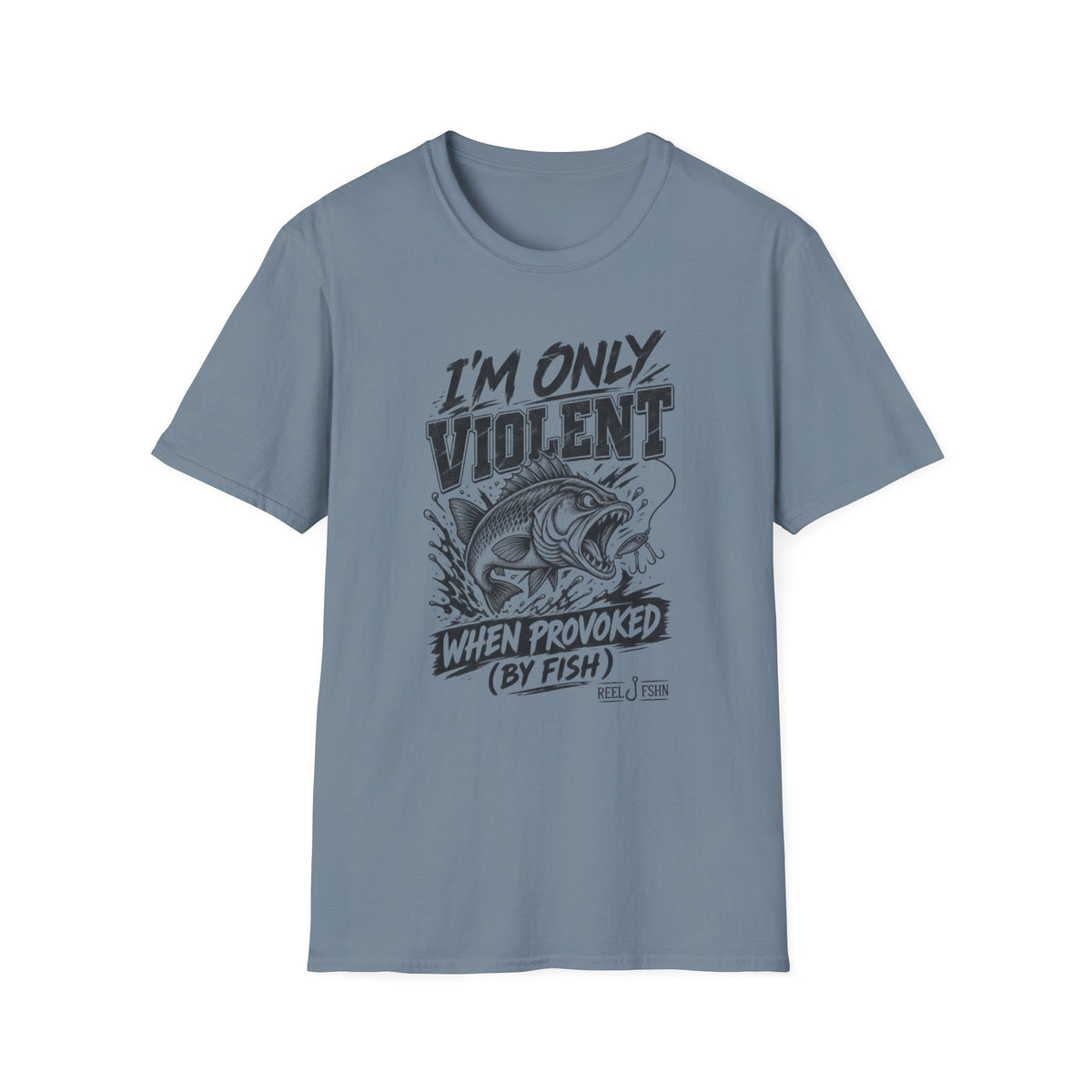 I'm Only Violent When Provoked By Fish T-Shirt