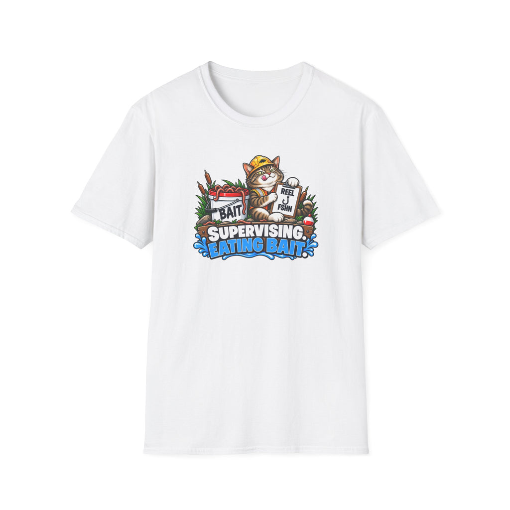Supervising.  Eating Bait T-Shirt