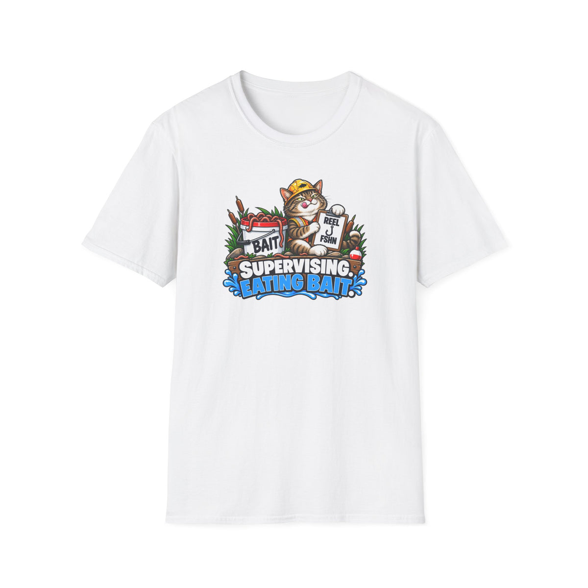 Supervising.  Eating Bait T-Shirt