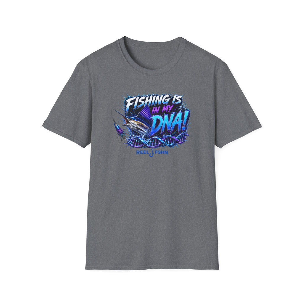Fishing Is In My DNA with Marlin T-Shirt
