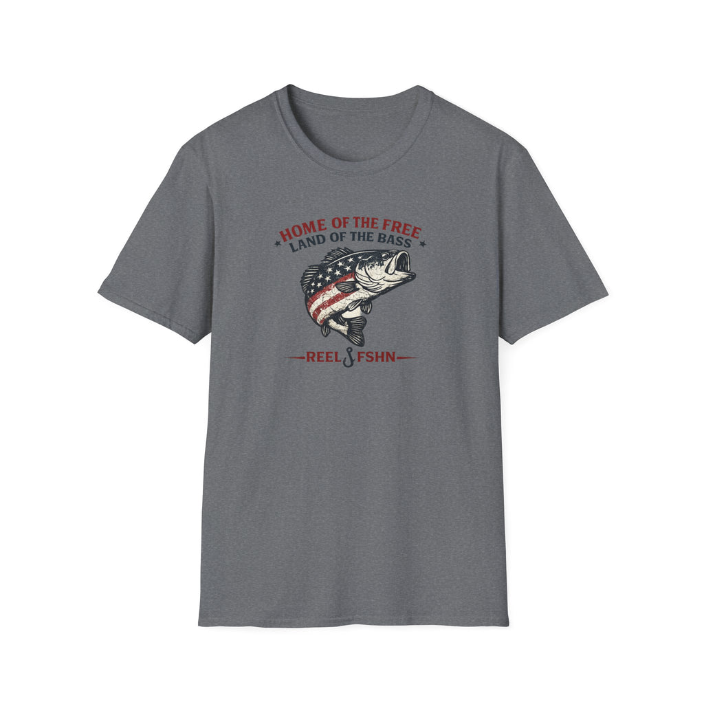 Home Of The Free Land Of The Bass T-Shirt