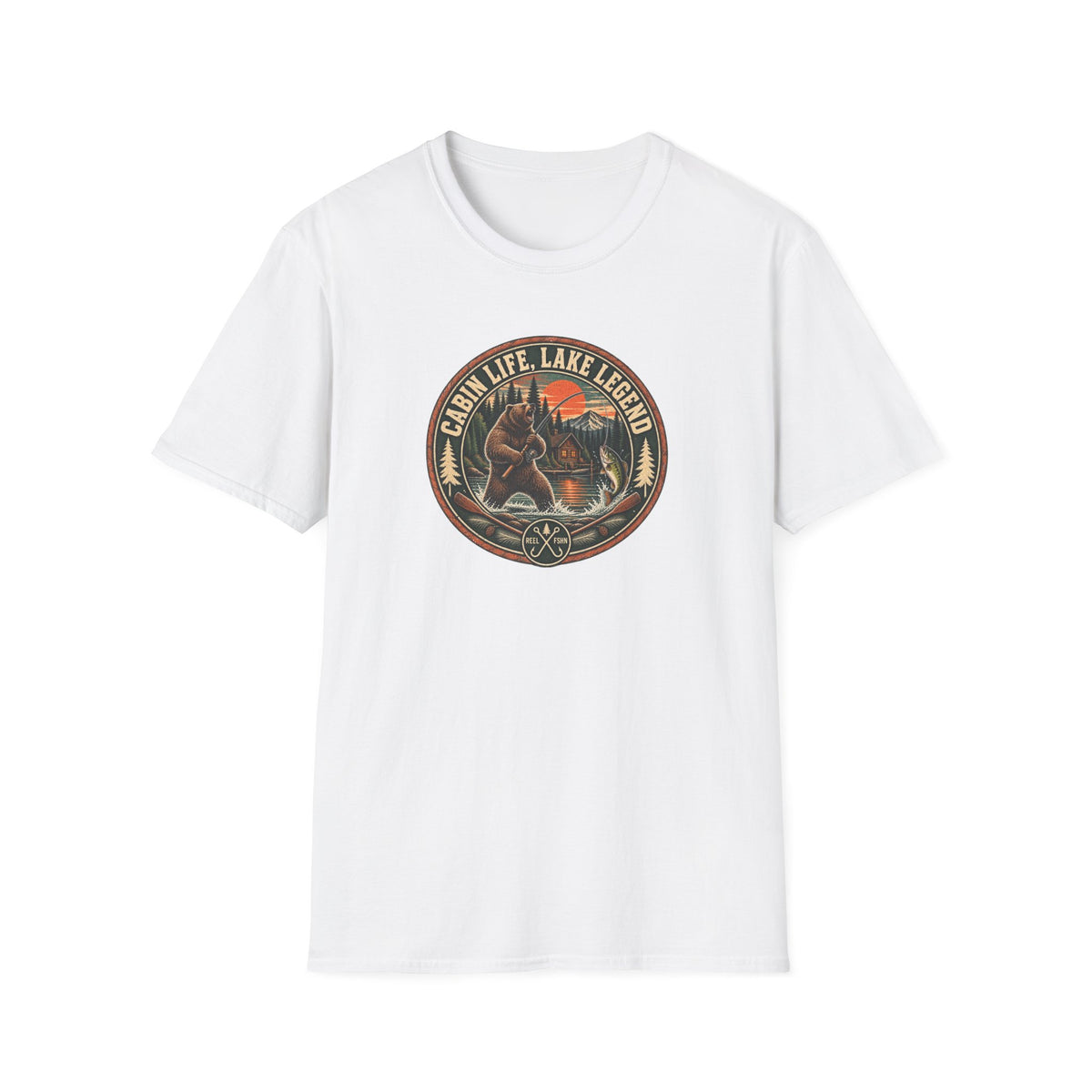 Cabin Life.  Lake Legend T-Shirt