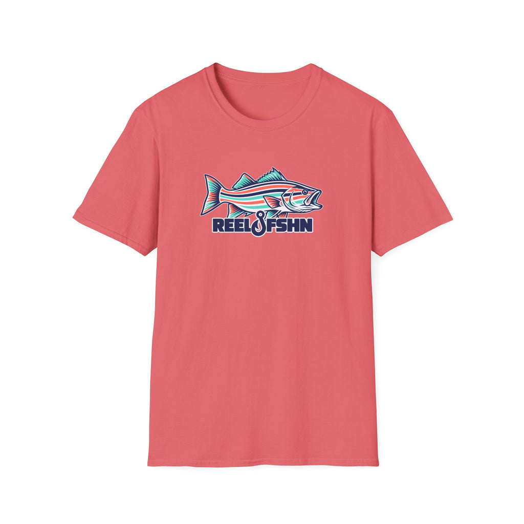 Striped Seafoam Bass T-Shirt