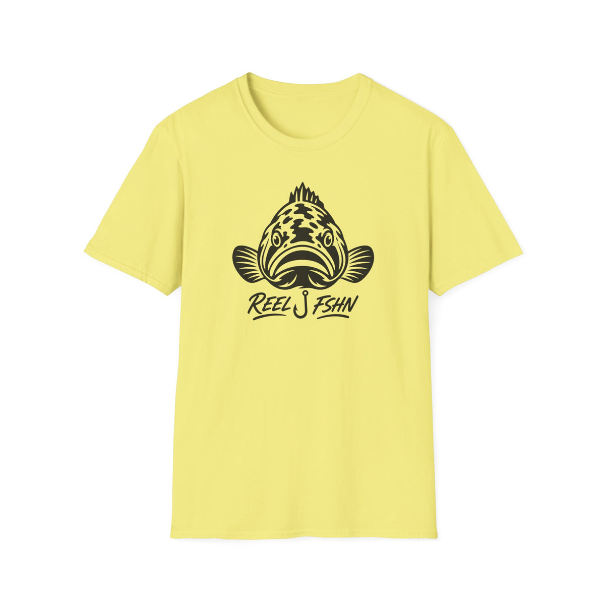 Grouper Face Decal T-Shirt