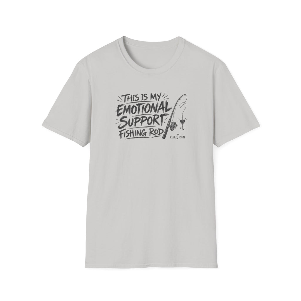 This Is My Emotional Support Fishing Rod T-Shirt