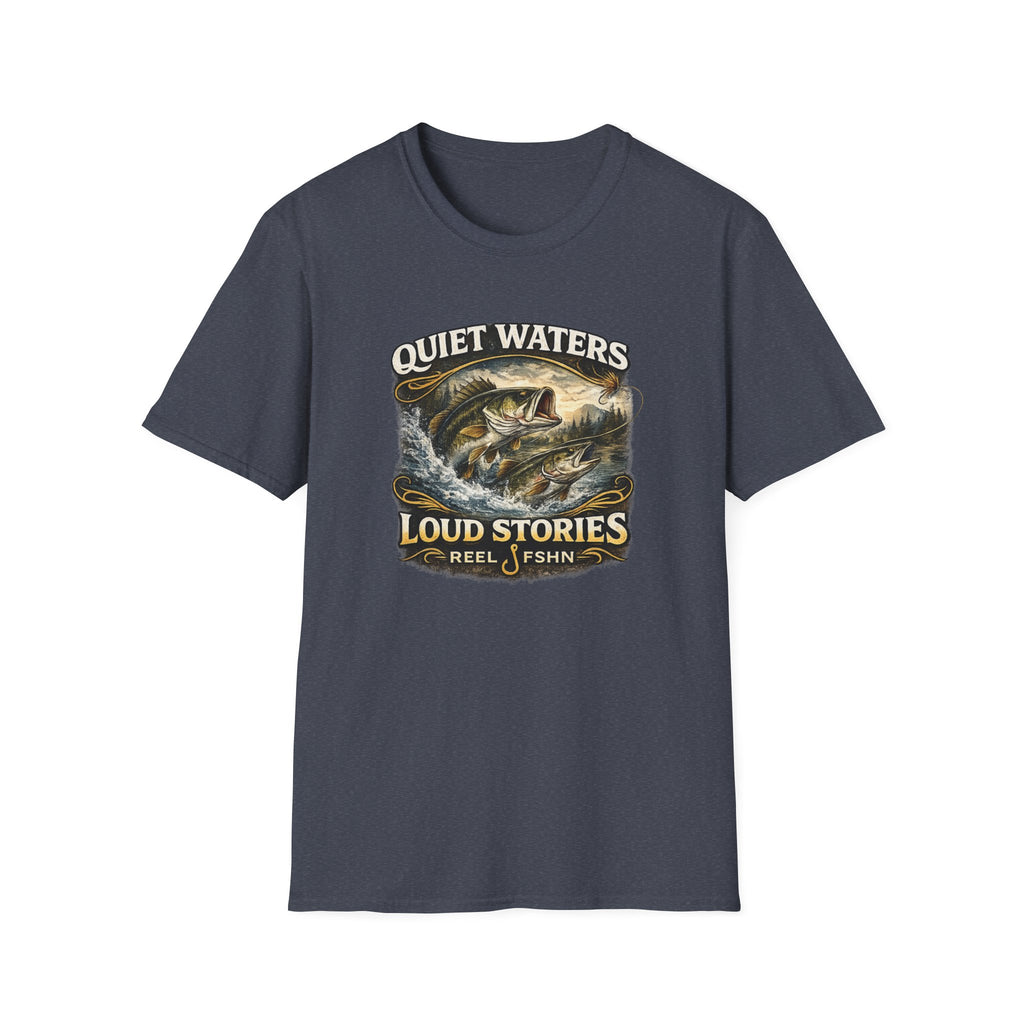 Quiet Waters Loud Stories T-Shirt