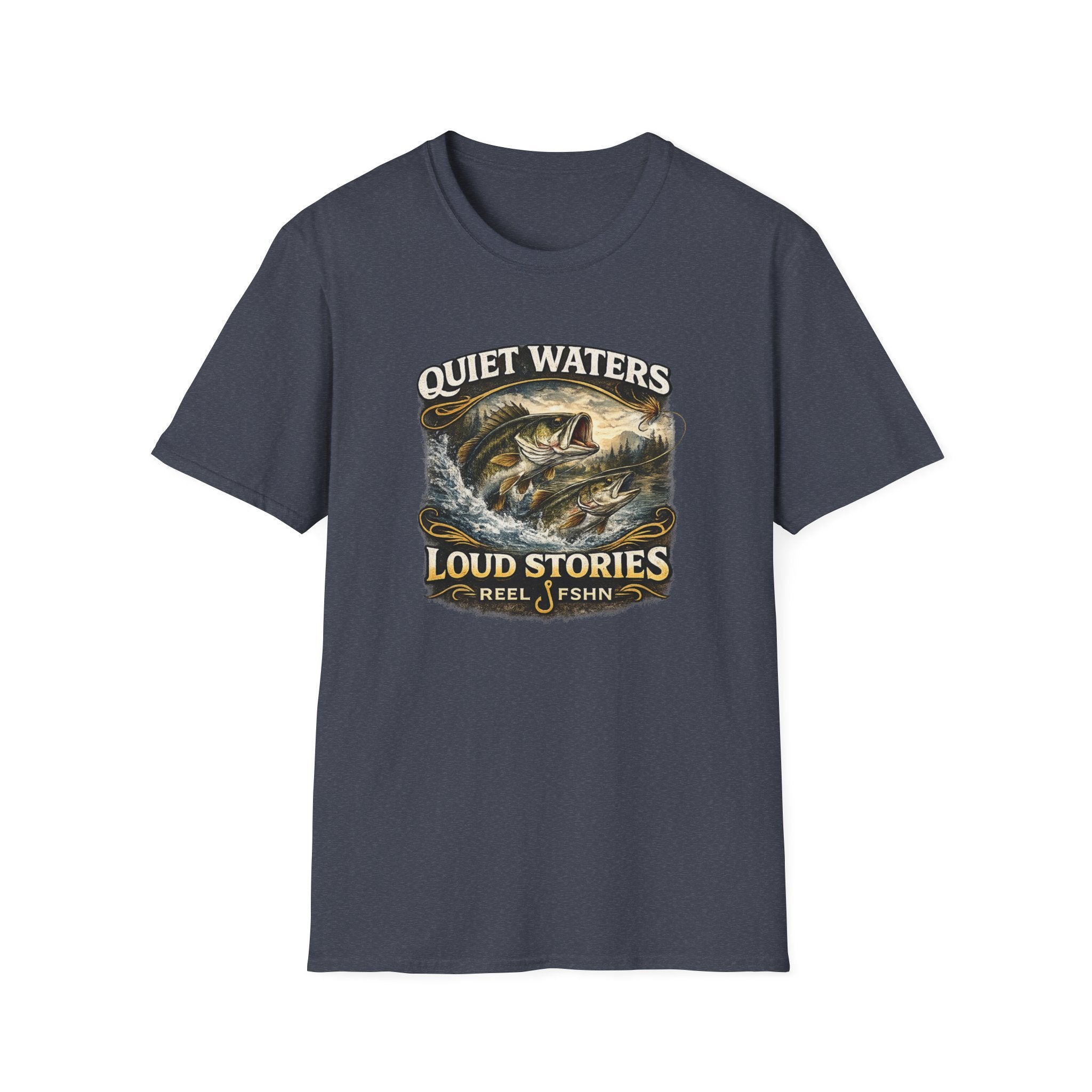 Quiet Waters Loud Stories T-Shirt
