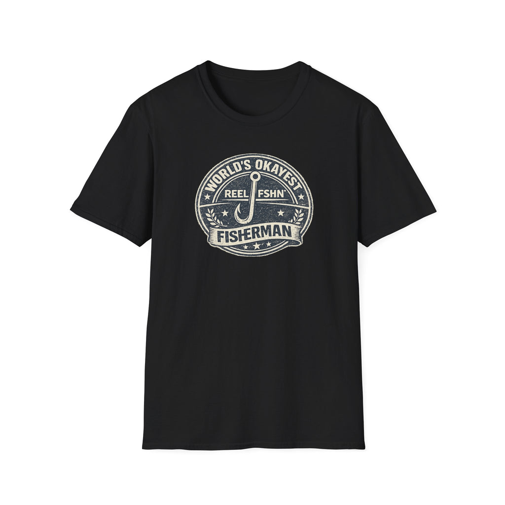 World's Okayest Fisherman T-Shirt