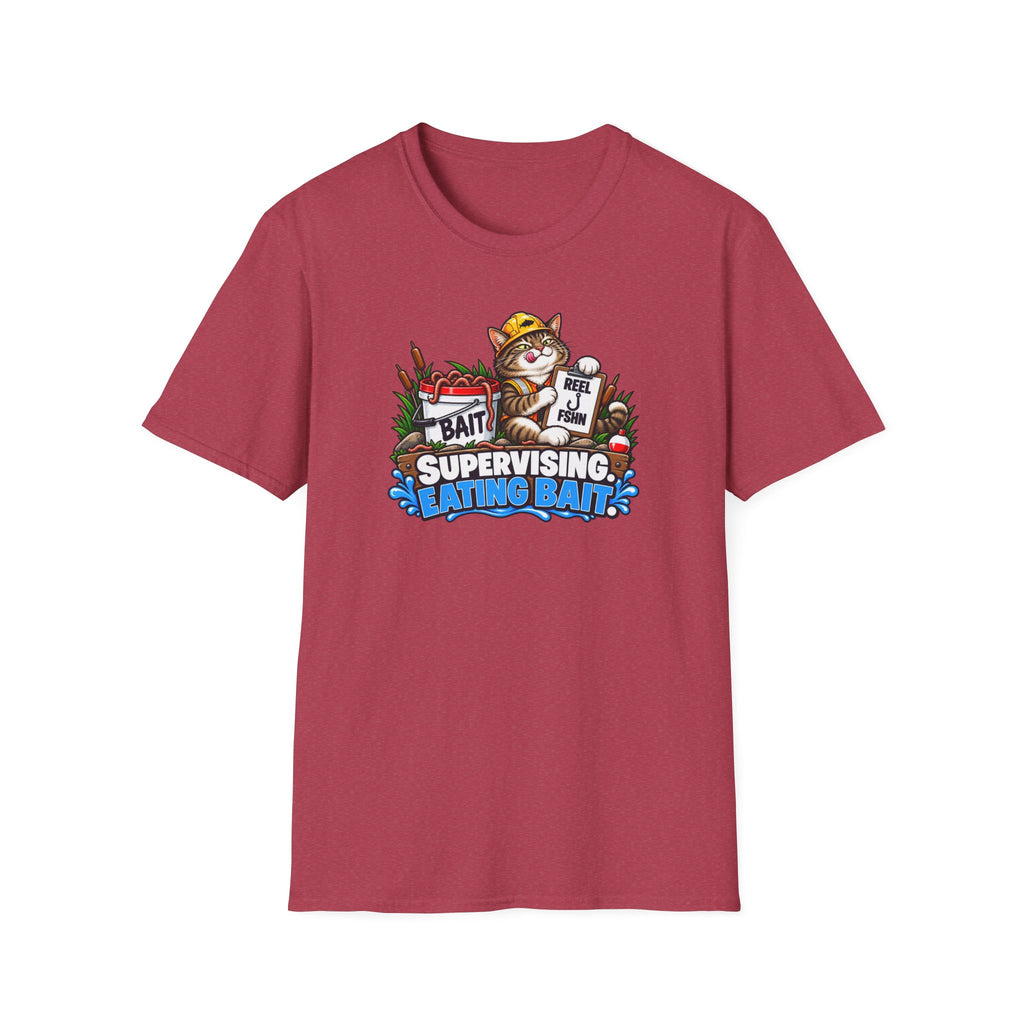 Supervising.  Eating Bait T-Shirt