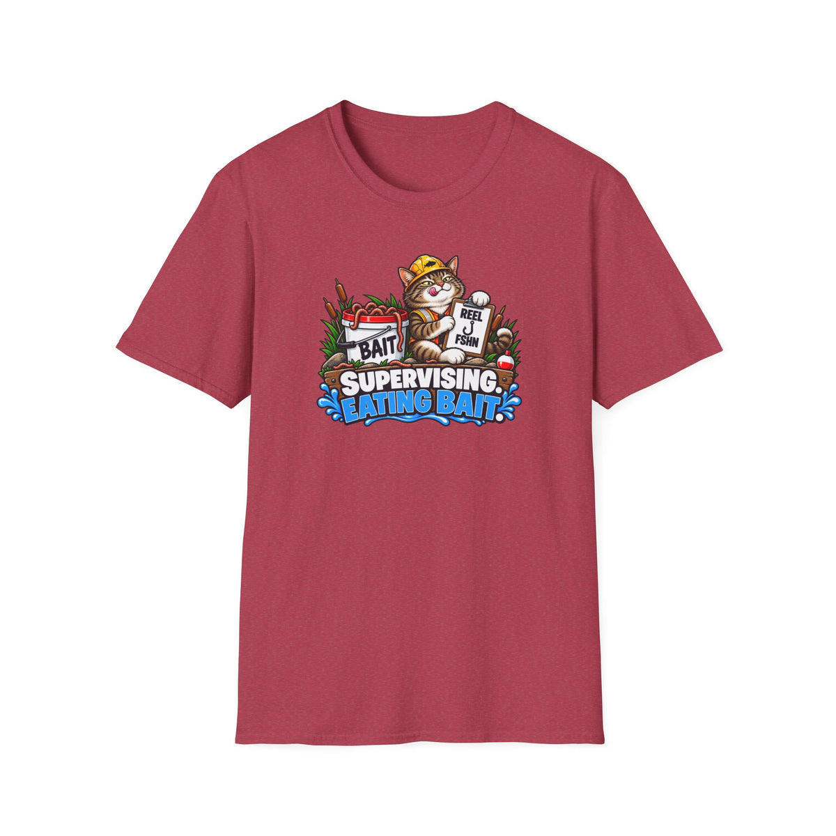 Supervising.  Eating Bait T-Shirt
