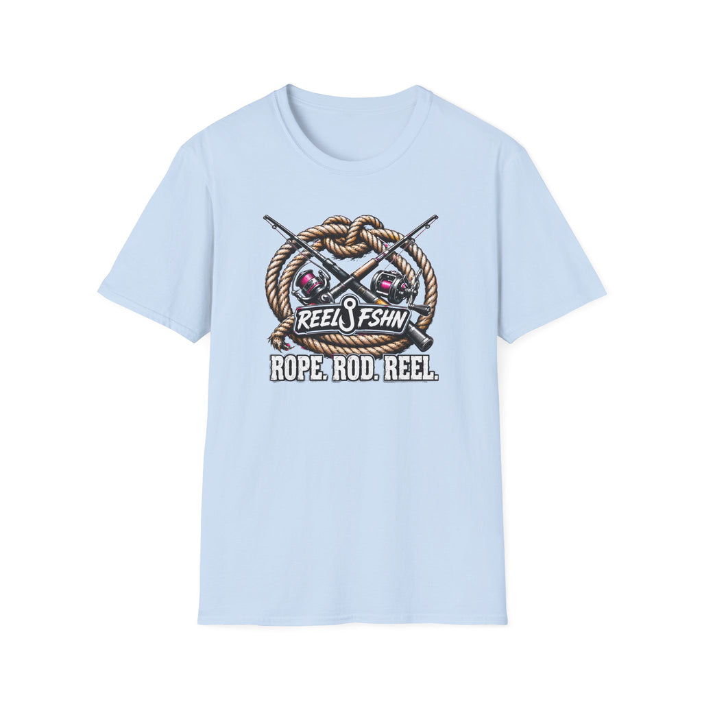 Rope. Rod. Reel. T-Shirt