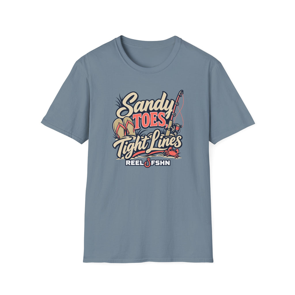 Sandy Toes Tight Lines T-Shirt
