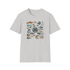 Tackle Box Sticker Sheet T-Shirt