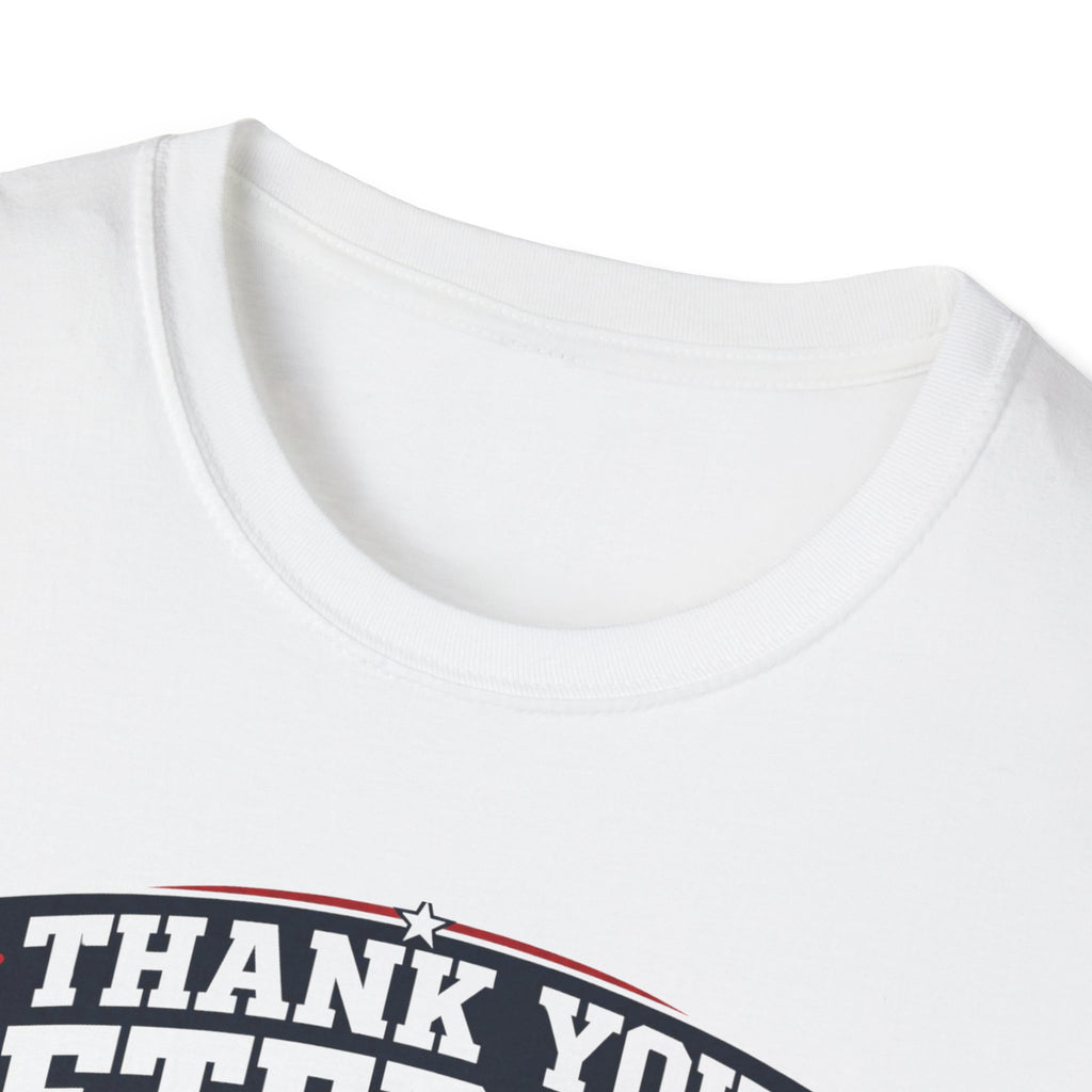 Thank You Veterans For Your Sacrifice T-Shirt