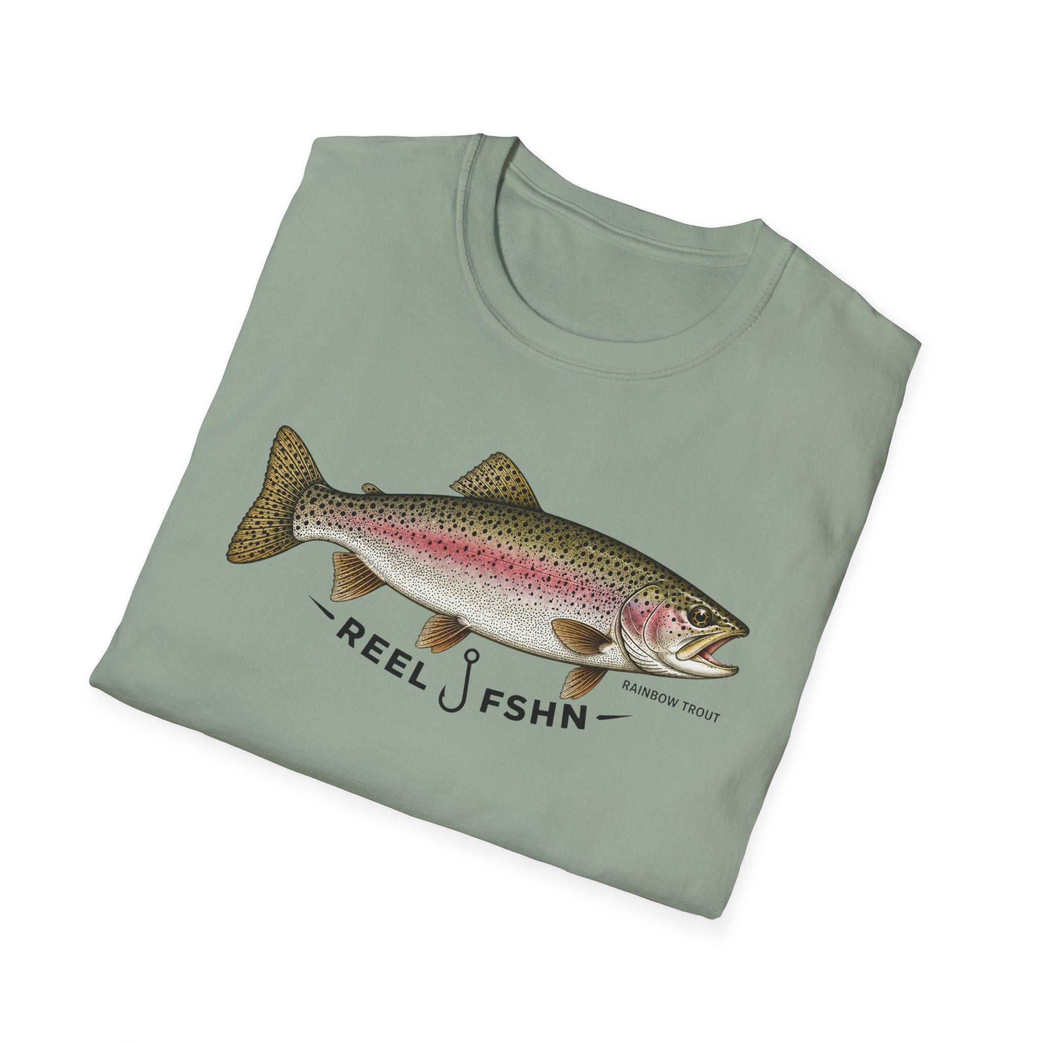REEL FSHN RAINBOW TROUT T-Shirt