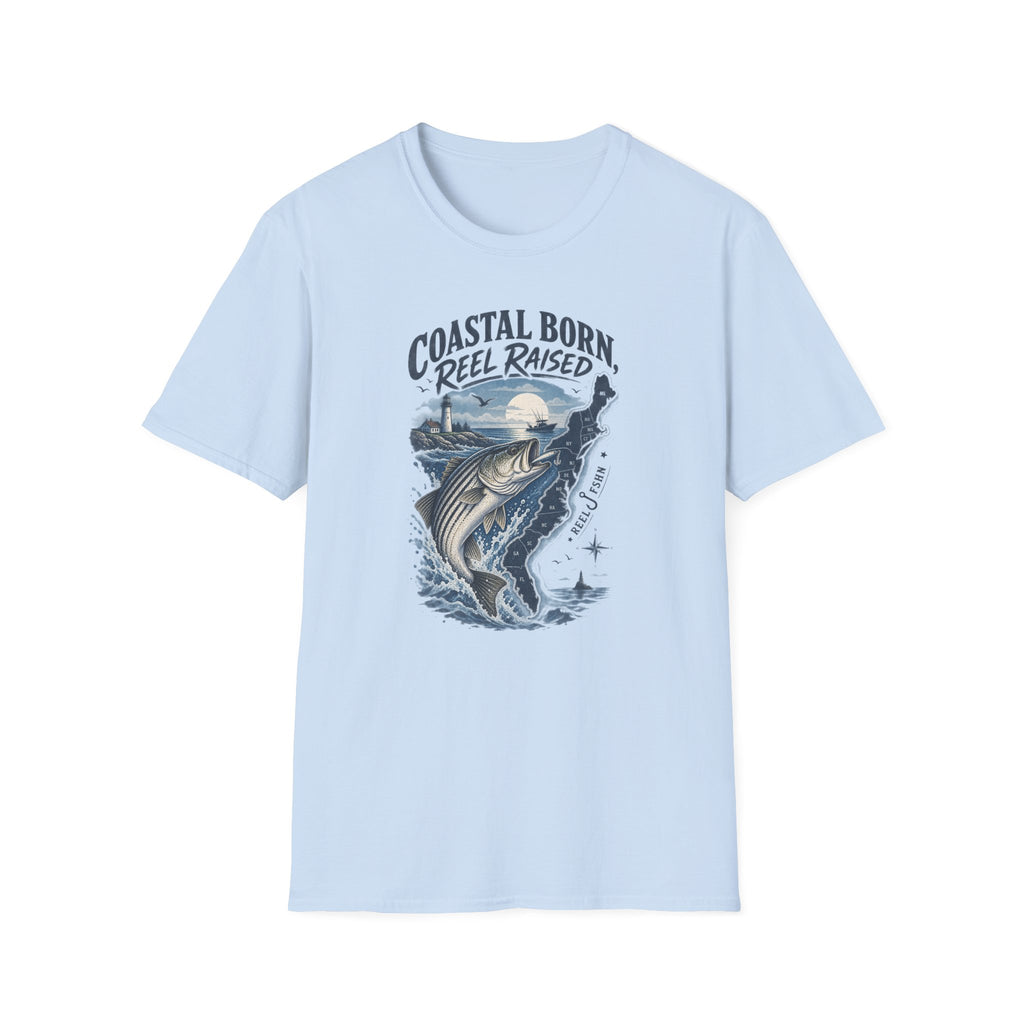 Coastal Born REEL Raised T-Shirt